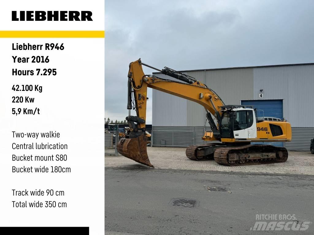 Liebherr R946 Lánctalpas kotrók