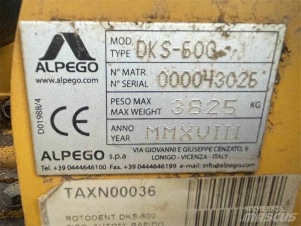 Alpego DKS-600 Kardánhajtású ekék és Forgó-boronák