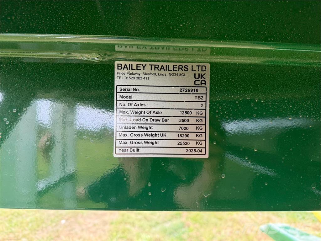 Bailey TB18 Mezőgazdasági Általános célú pótkocsik