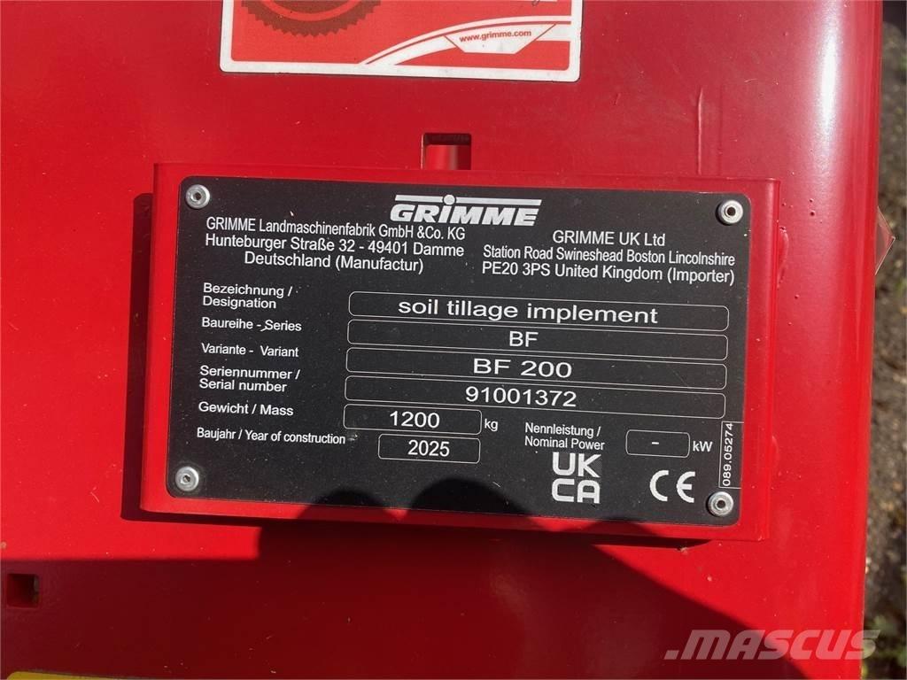 Grimme BF200 Egyéb mezőgazdasági gépek