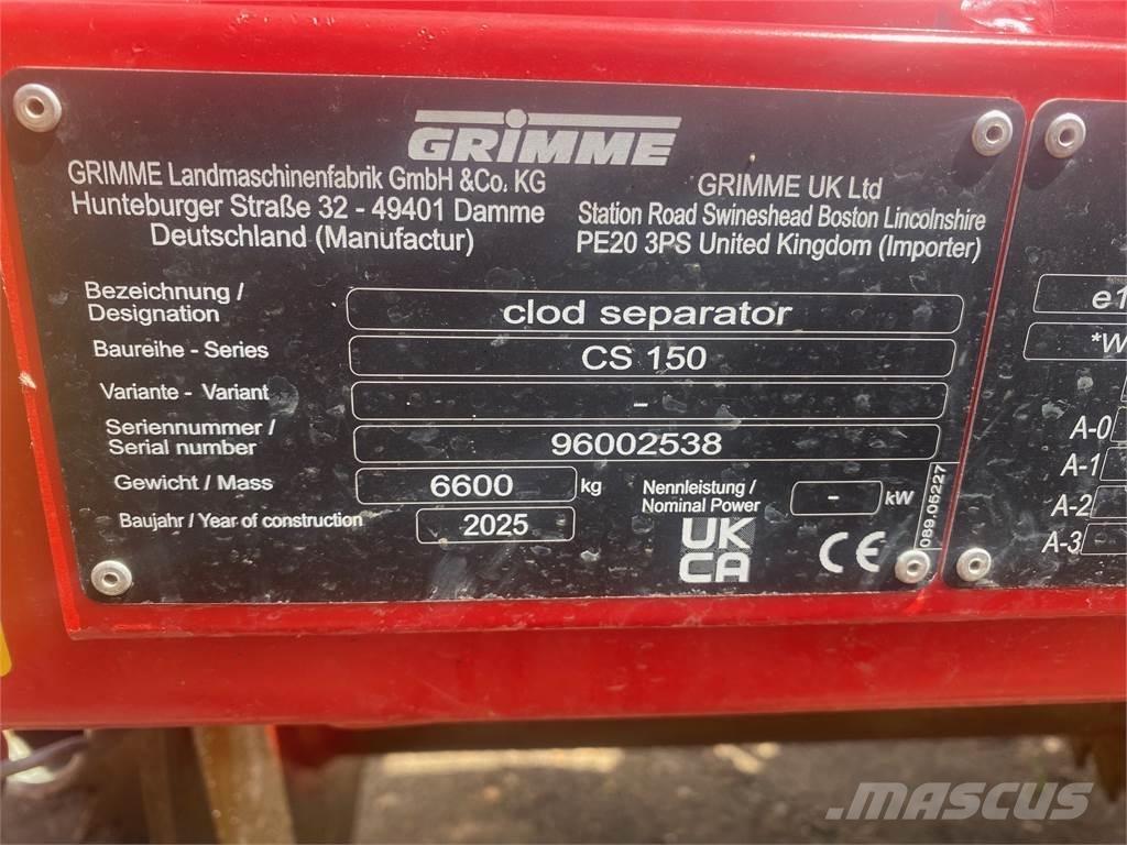 Grimme CS150XL Egyéb mezőgazdasági gépek