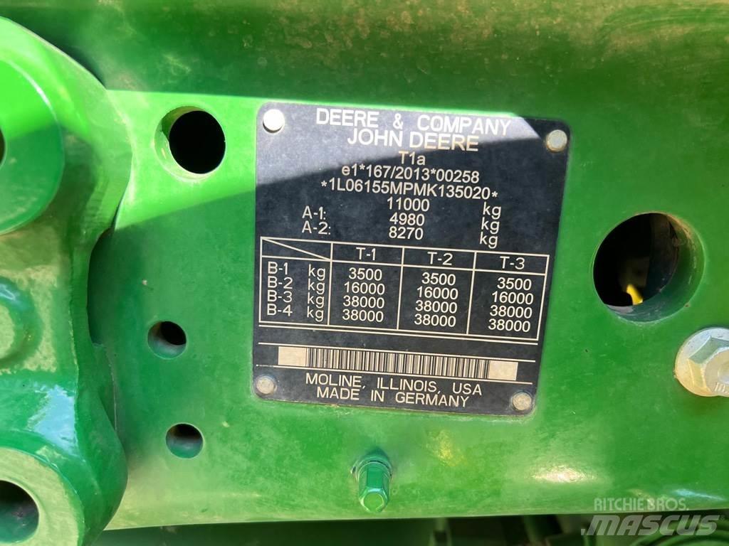 John Deere 6155M Traktorok