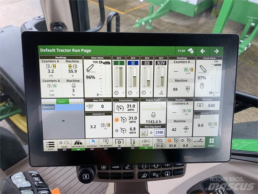 John Deere 6R185 Traktorok