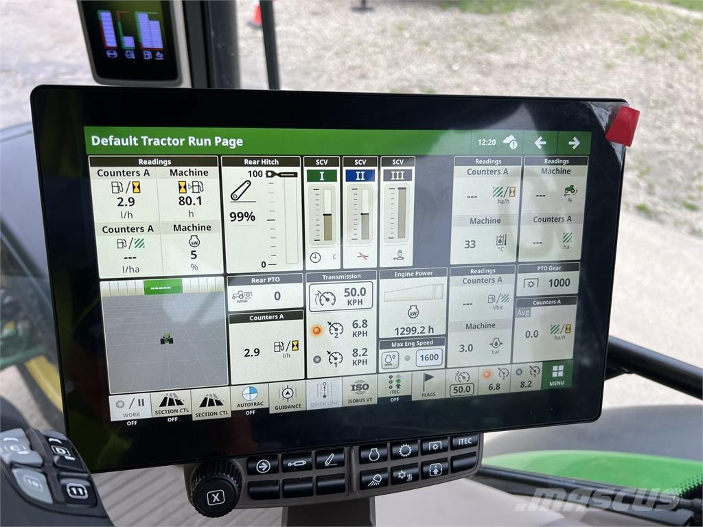 John Deere 6R185 Traktorok