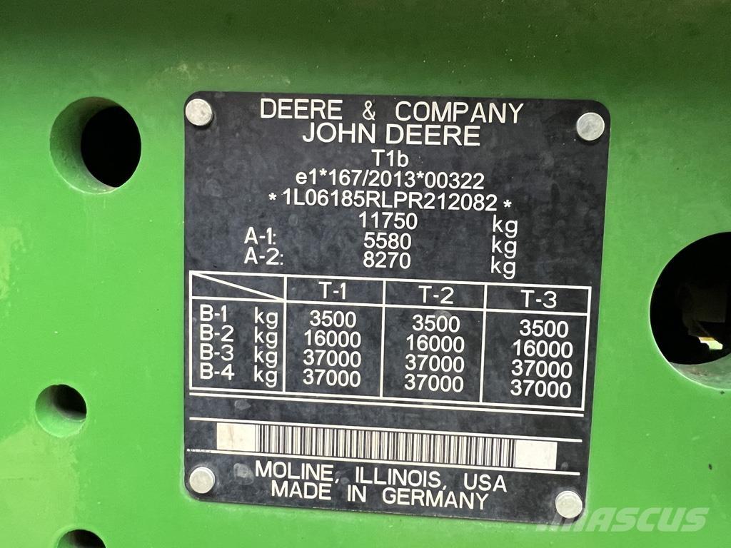 John Deere 6R185 Traktorok