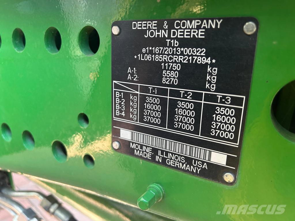 John Deere 6R185 Traktorok