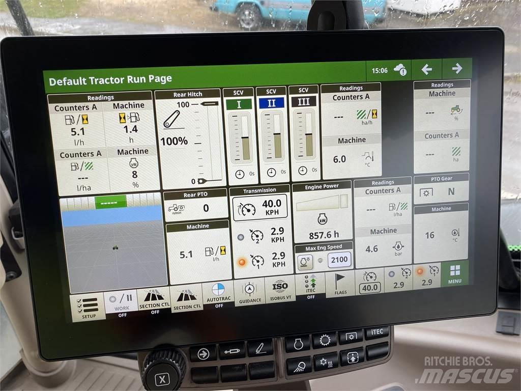 John Deere 6R185 Traktorok