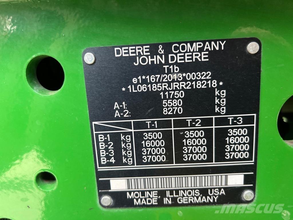 John Deere 6R185 Traktorok