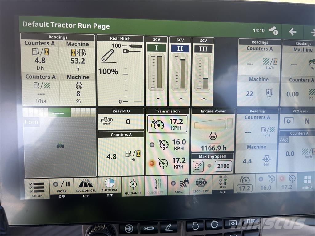 John Deere 6R185 Traktorok