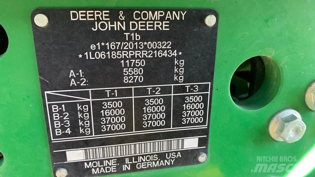 John Deere 6R185 Traktorok