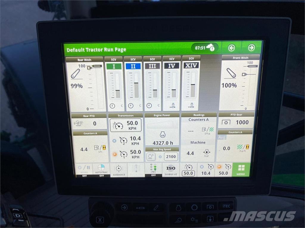 John Deere 6R215 Traktorok