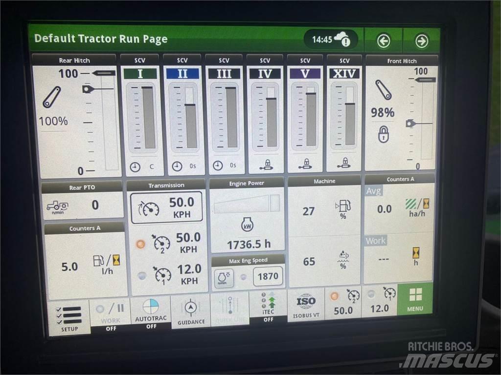 John Deere 7R330 Egyéb mezőgazdasági gépek