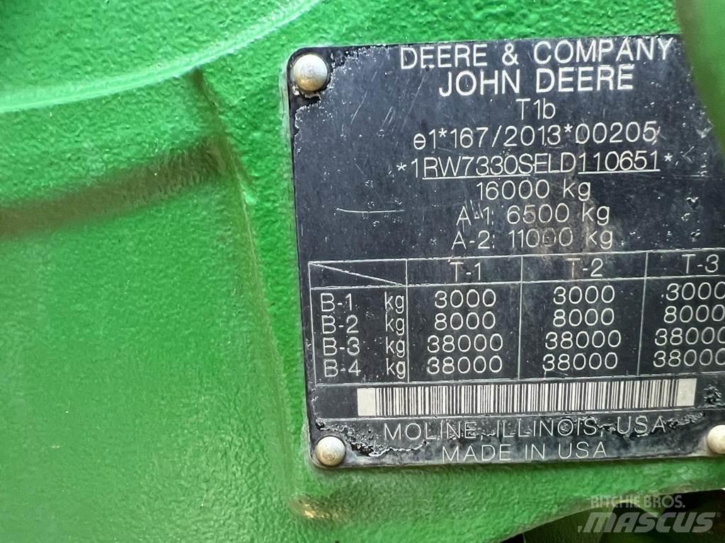 John Deere 7R330 Traktorok