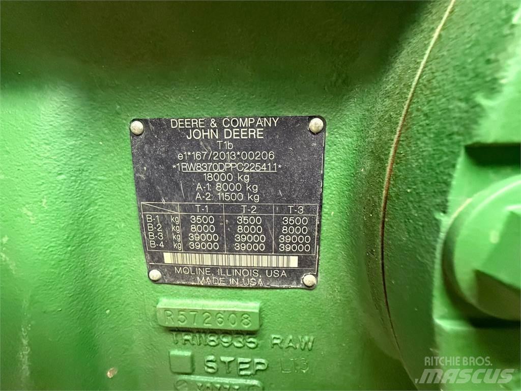 John Deere 8R370 Egyéb mezőgazdasági gépek