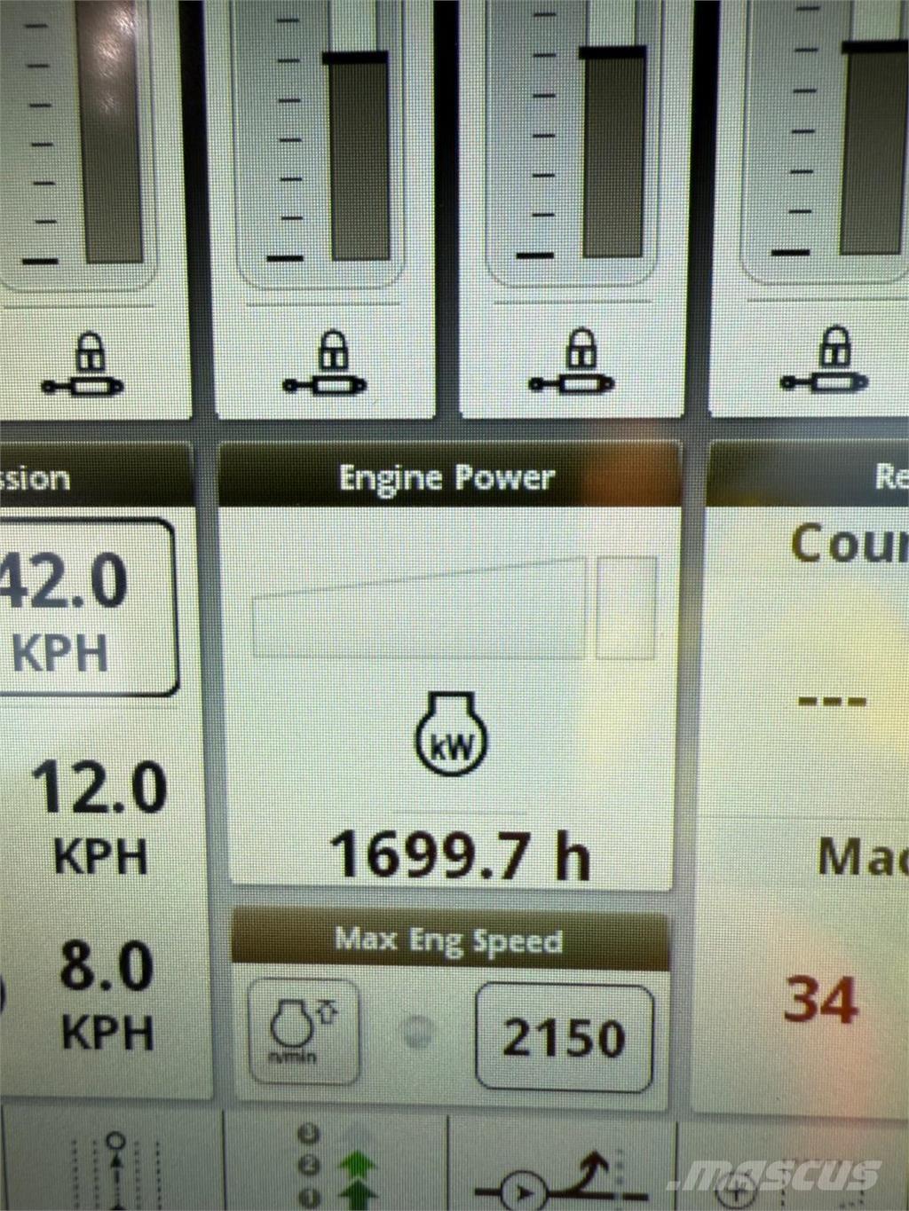 John Deere 8RX370 Traktorok