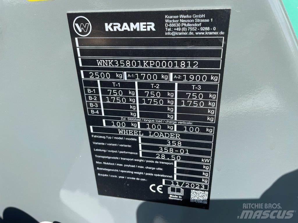 Kramer KL14.5 Teleszkópos mezőgazdasági rakodók