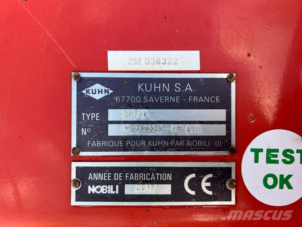 Kuhn BP28 Szárzúzók és fűkaszák