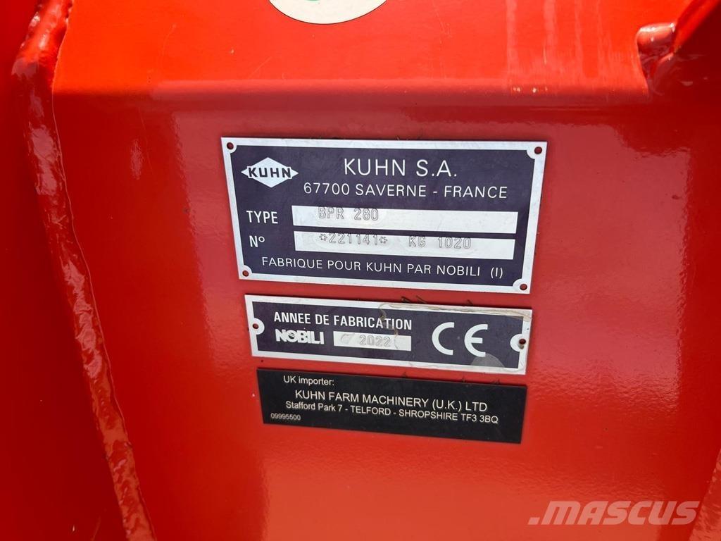 Kuhn BPR280 RH Szárzúzók és fűkaszák