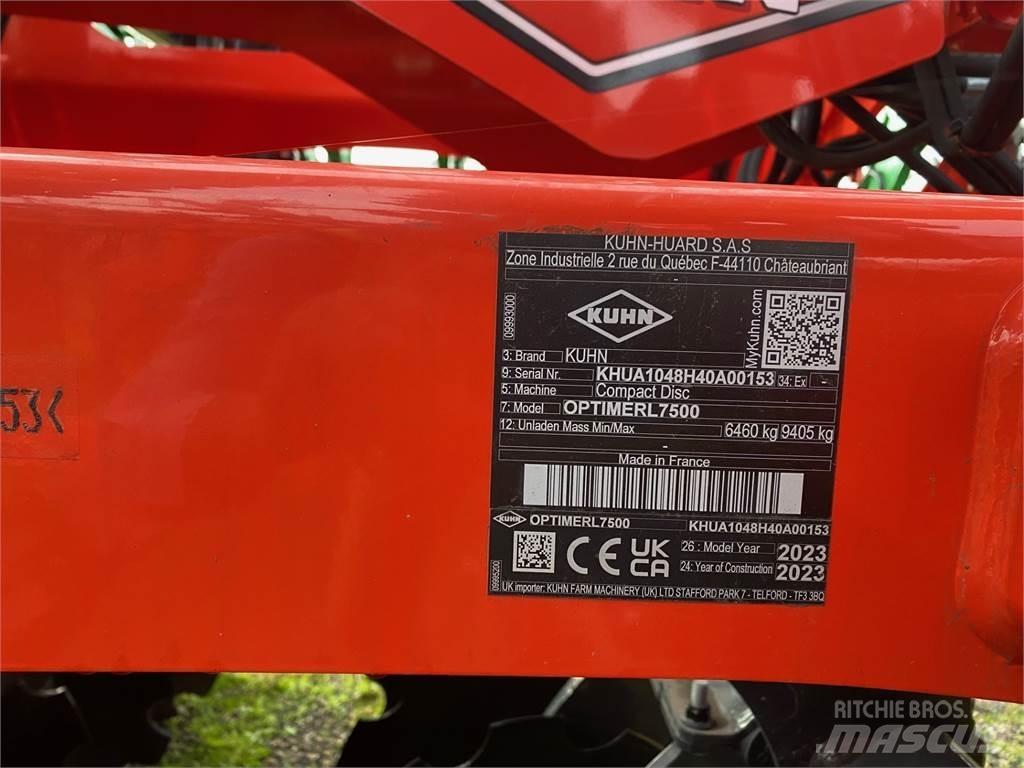 Kuhn OPTIMERL7500 Kultivátorok