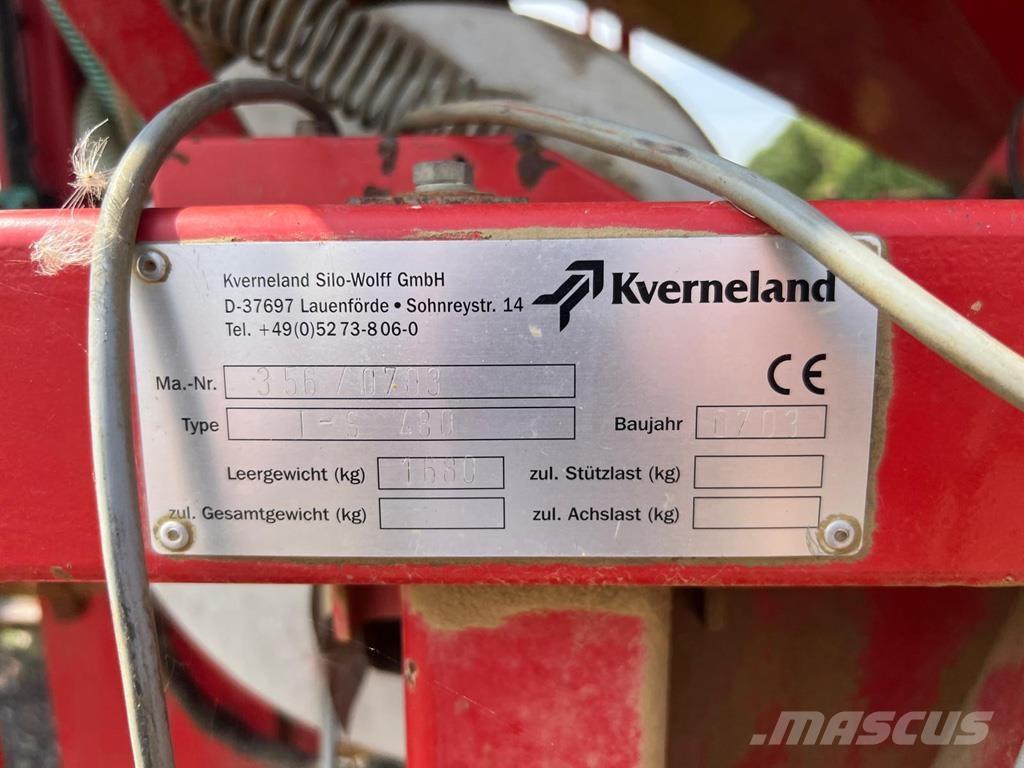 Kverneland TS 480 Sorvetőgép