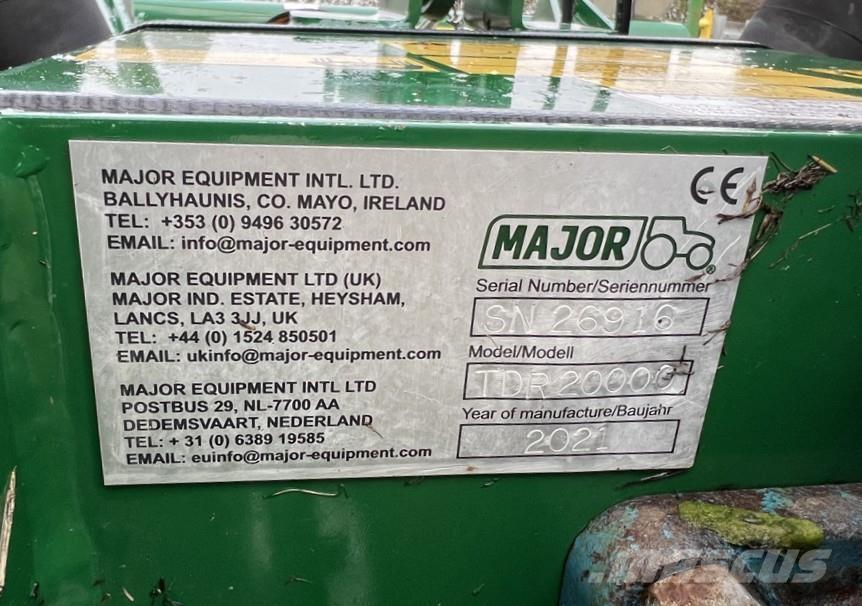 Major TDR20000 Szárzúzók és fűkaszák