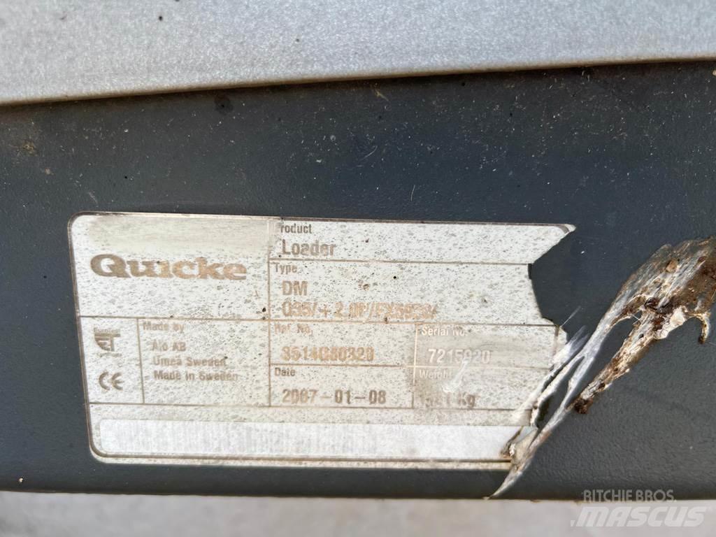 Quicke Q35 Gumikerekes homlokrakodók