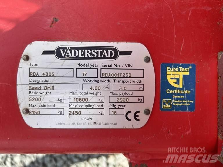 Väderstad RDA400S Sorvetőgép