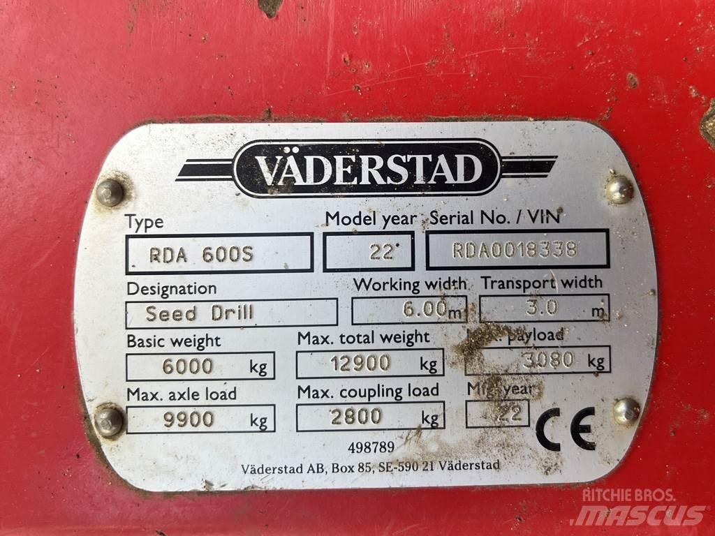 Väderstad RDA600S Sorvetőgép