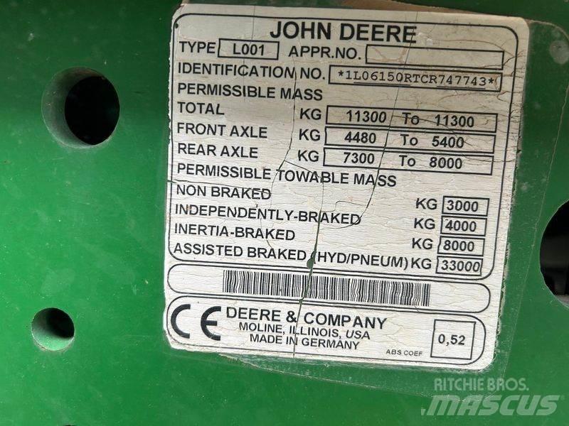 John Deere 6150R Traktorok