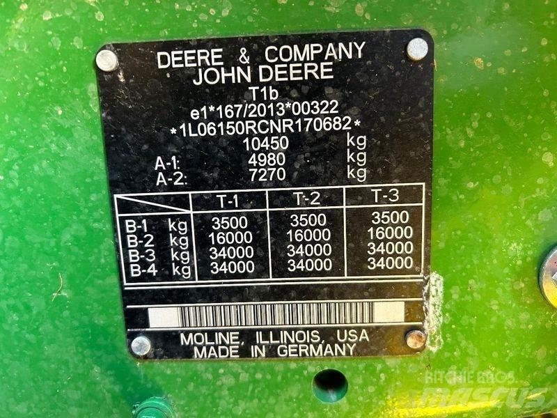 John Deere 6R150 Traktorok