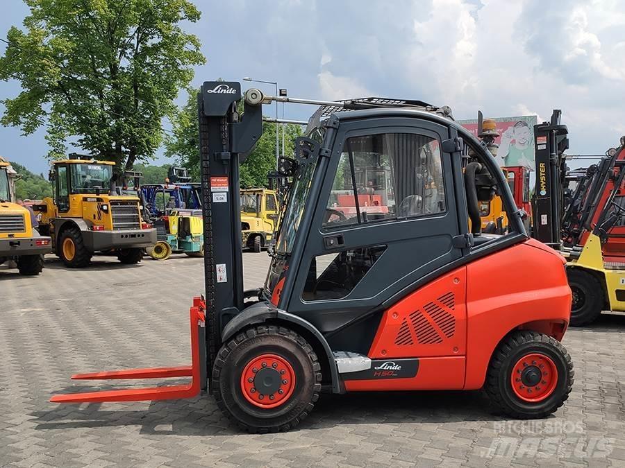 Linde H50D-02 Dízel targoncák