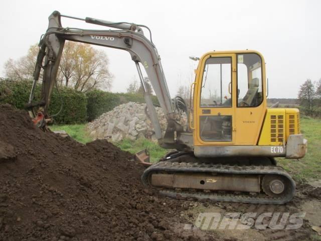Volvo EC 70  ECR 88 Közepes (midi) kotrók 7 t - 12 t