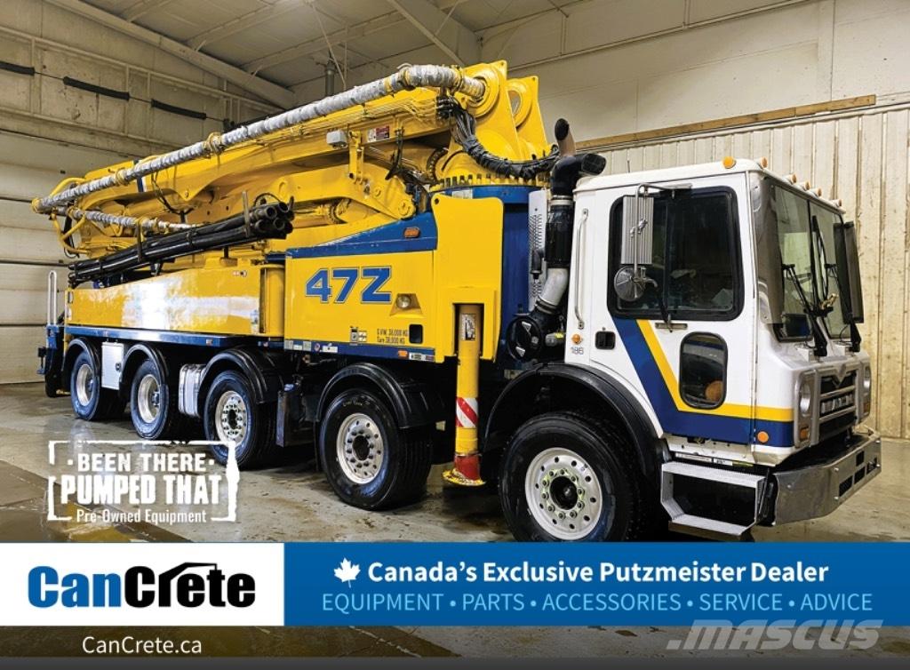 Putzmeister (#186) 47M Betonpumpák