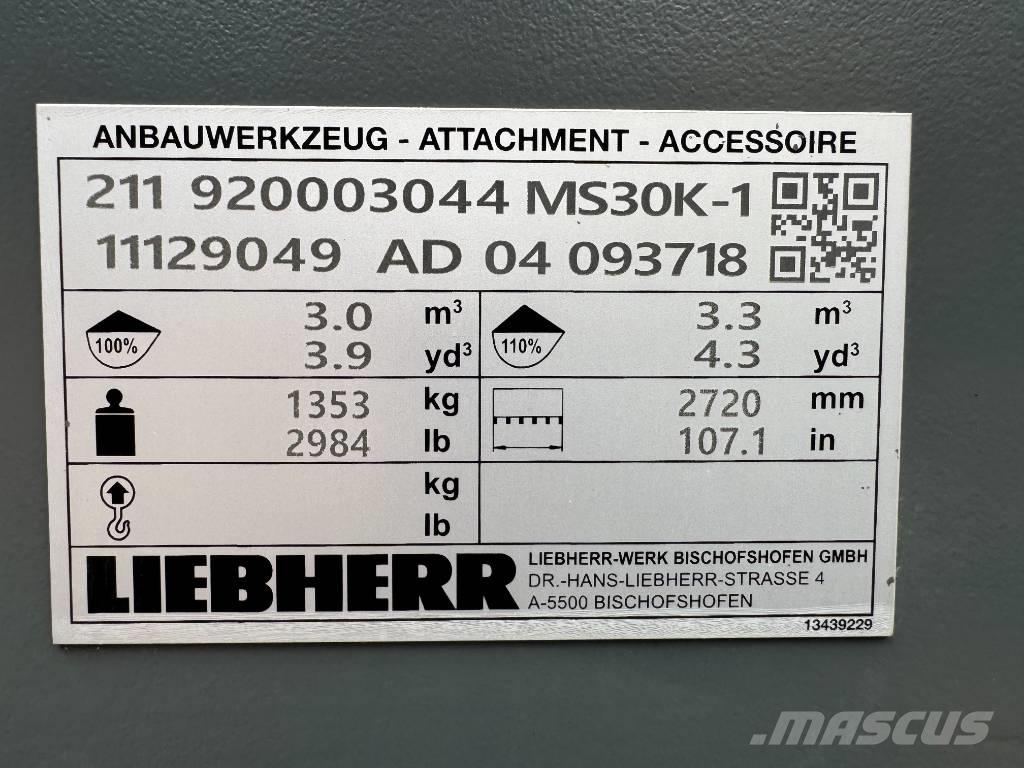 Liebherr L546 Gumikerekes homlokrakodók