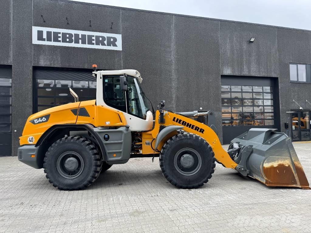 Liebherr L546 Gumikerekes homlokrakodók