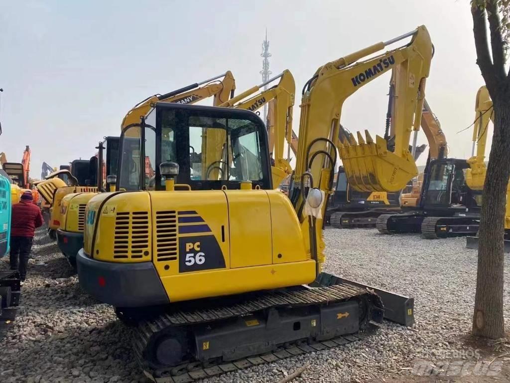 Komatsu PC 56 Lánctalpas kotrók