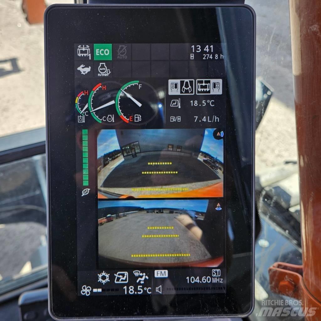 Hitachi ZX135US-7 Lánctalpas kotrók
