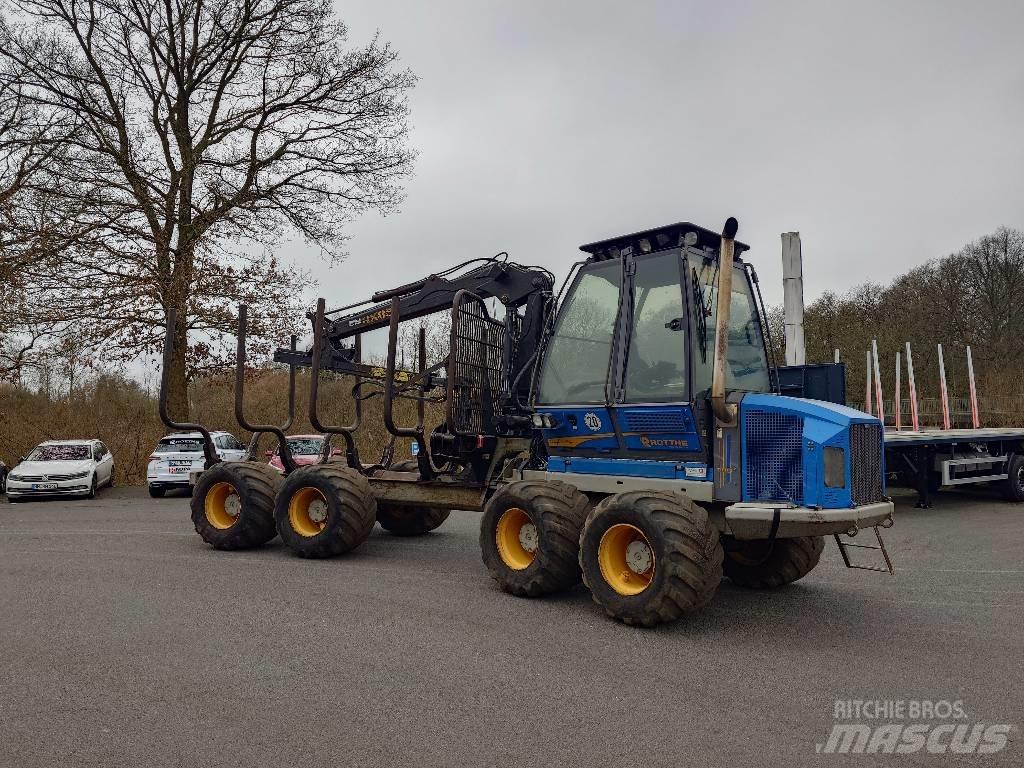 Rottne F10B Kihordók