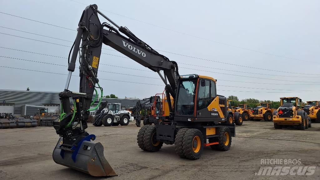 Volvo EWR 170 E Gumikerekes kotrók