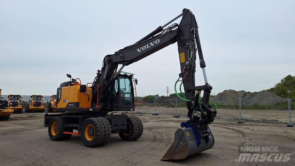 Volvo EWR 170 E Gumikerekes kotrók