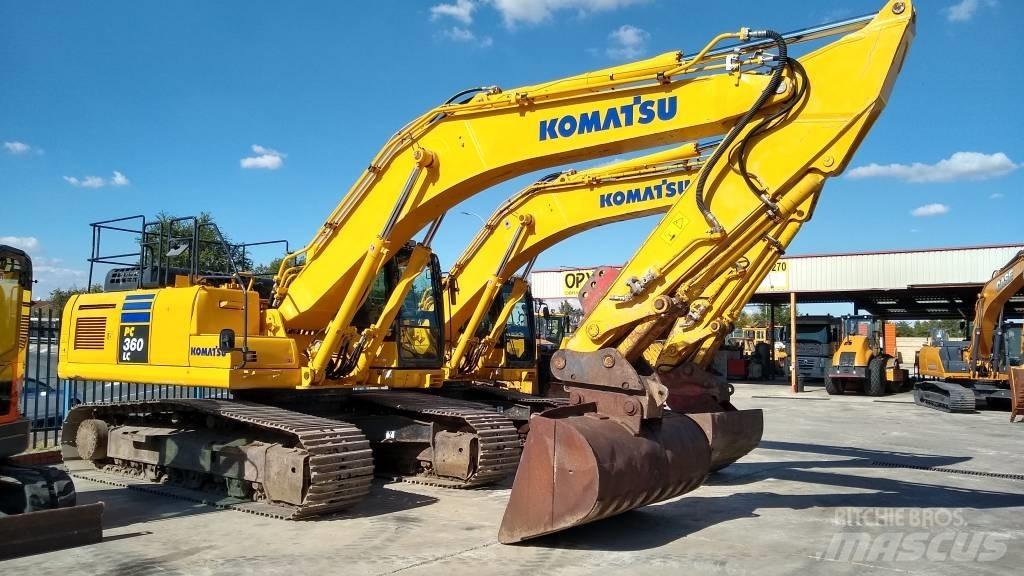 Komatsu PC360LC-10 Lánctalpas kotrók