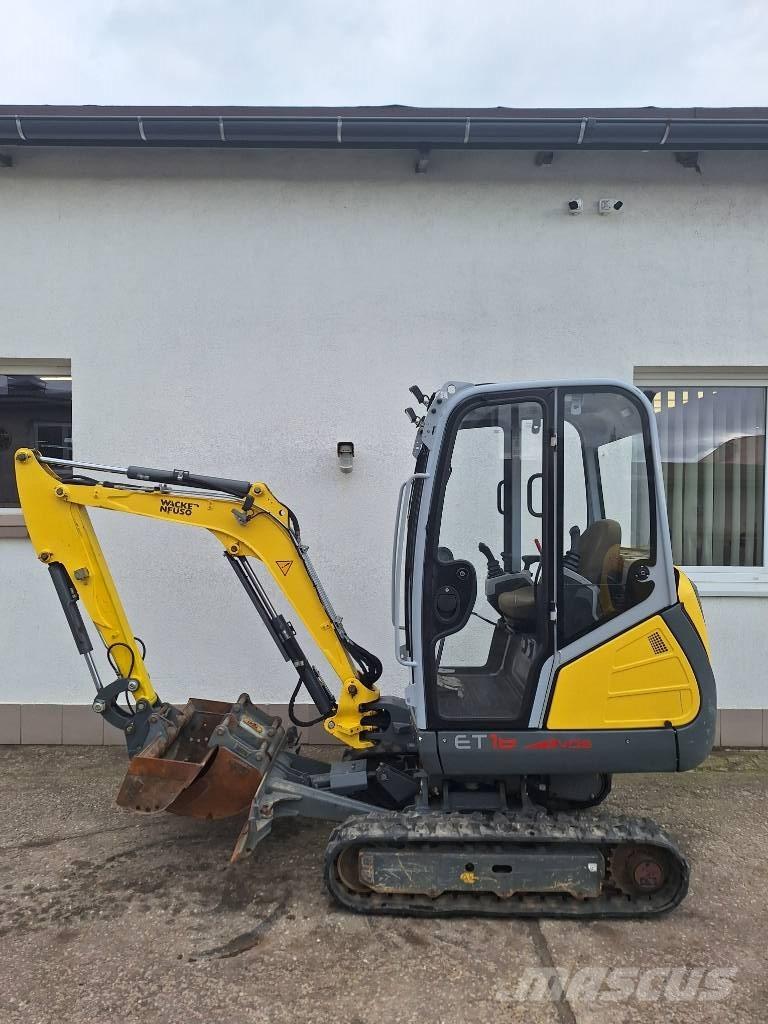 Wacker Neuson ET 18 Lánctalpas kotrók