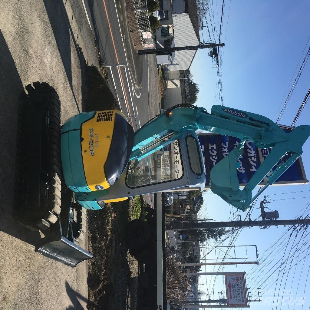 Kubota RX-202 Mini kotrók < 7t