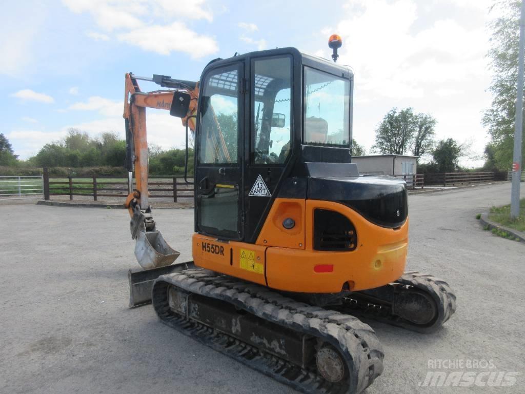 Hanix H 55 DR Mini kotrók < 7t