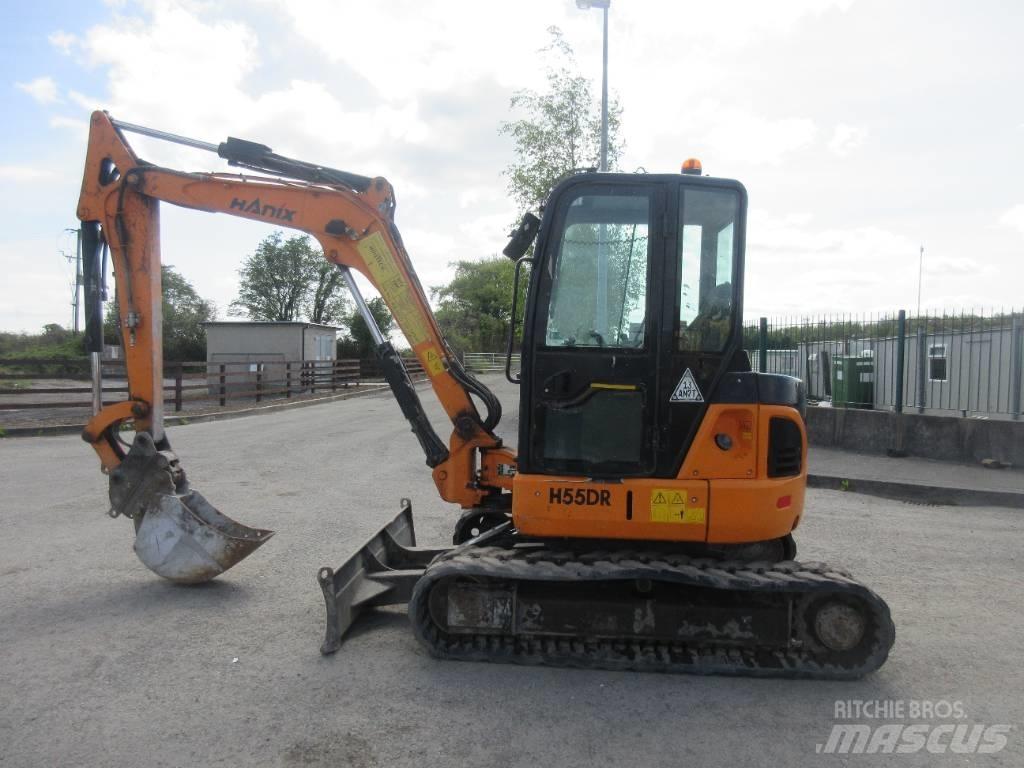 Hanix H 55 DR Mini kotrók < 7t