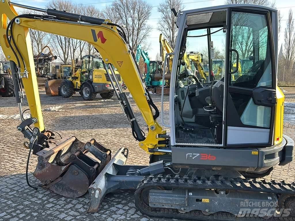 Wacker Neuson EZ36 Mini kotrók < 7t