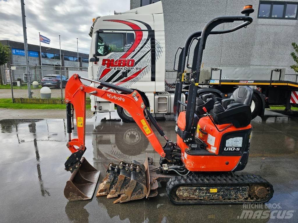 Kubota U 10 Mini kotrók < 7t