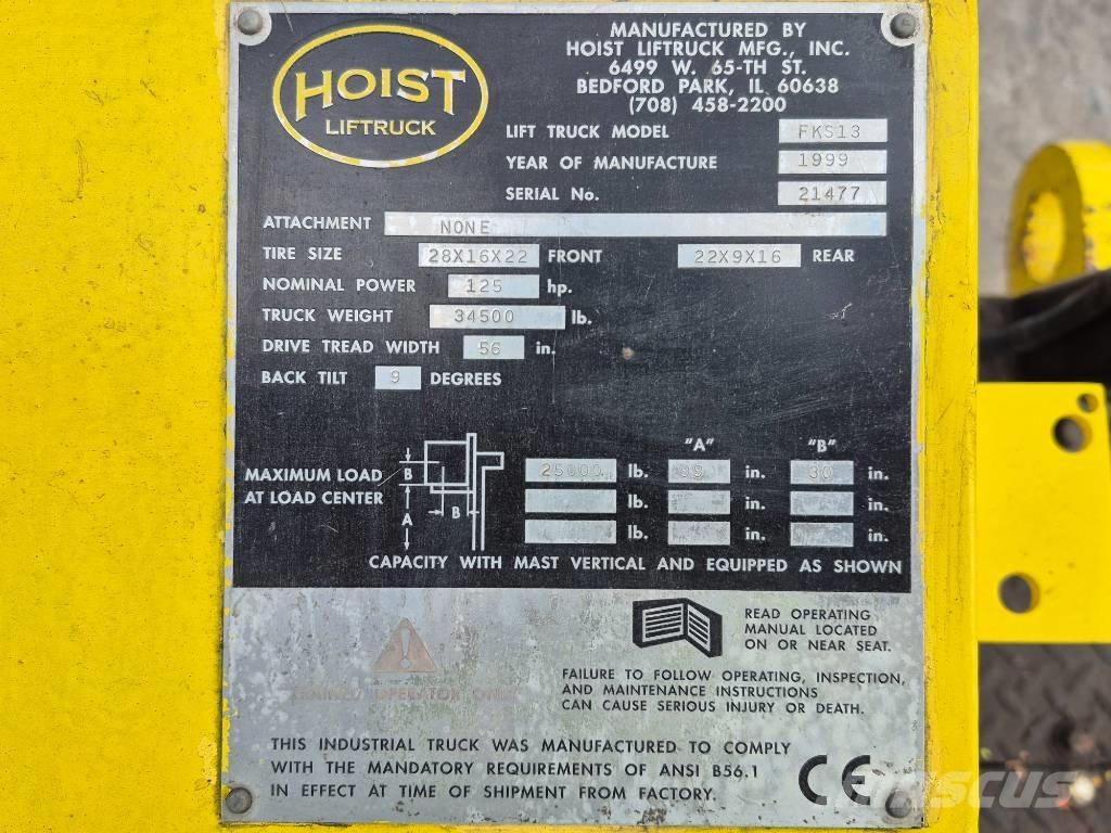 Hoist FKS 13 Targoncák-Egyéb