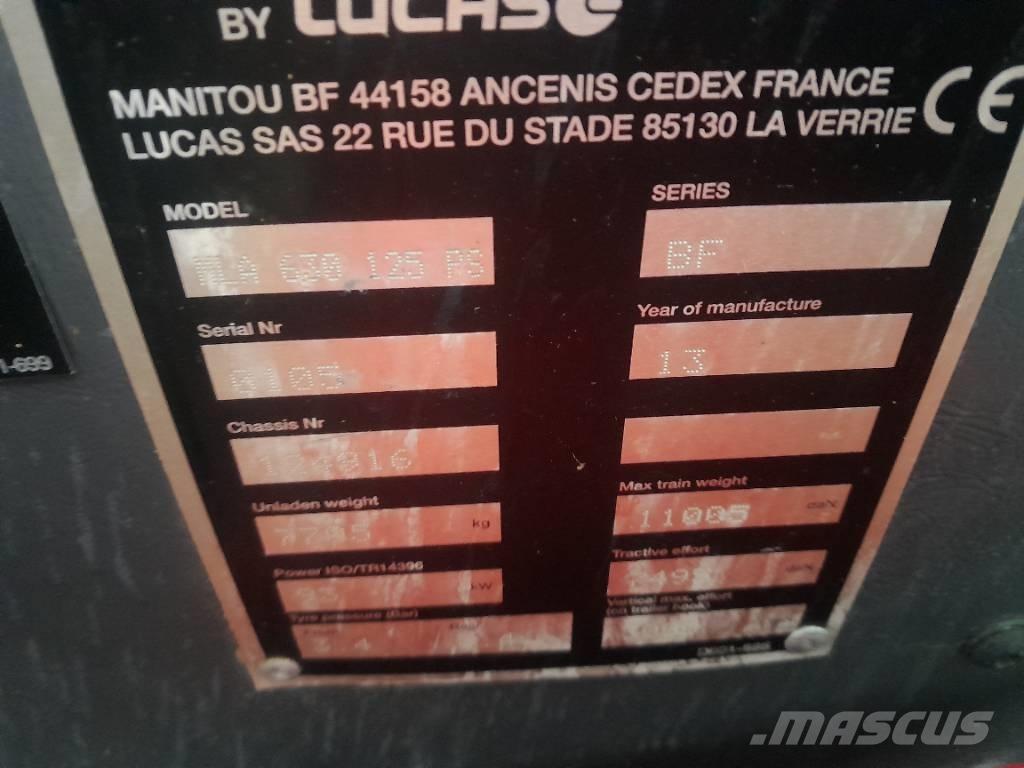 Manitou MLT630-125 Teleszkópos mezőgazdasági rakodók