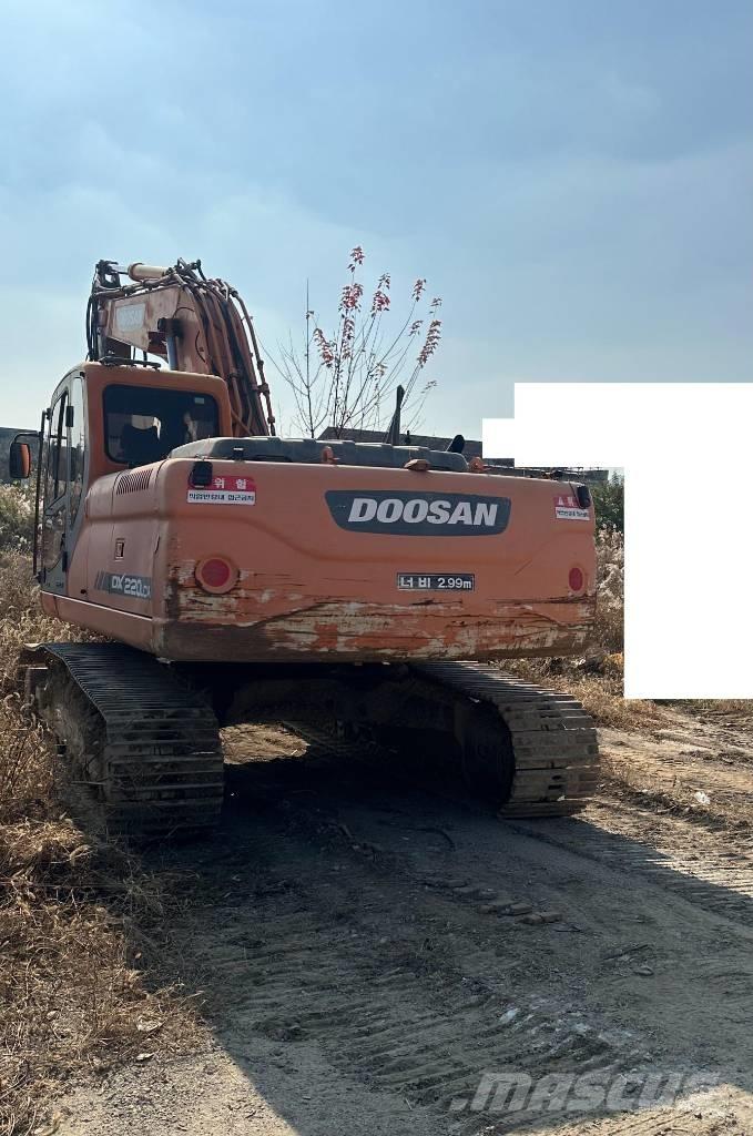 Doosan DX 220 LCA Lánctalpas kotrók